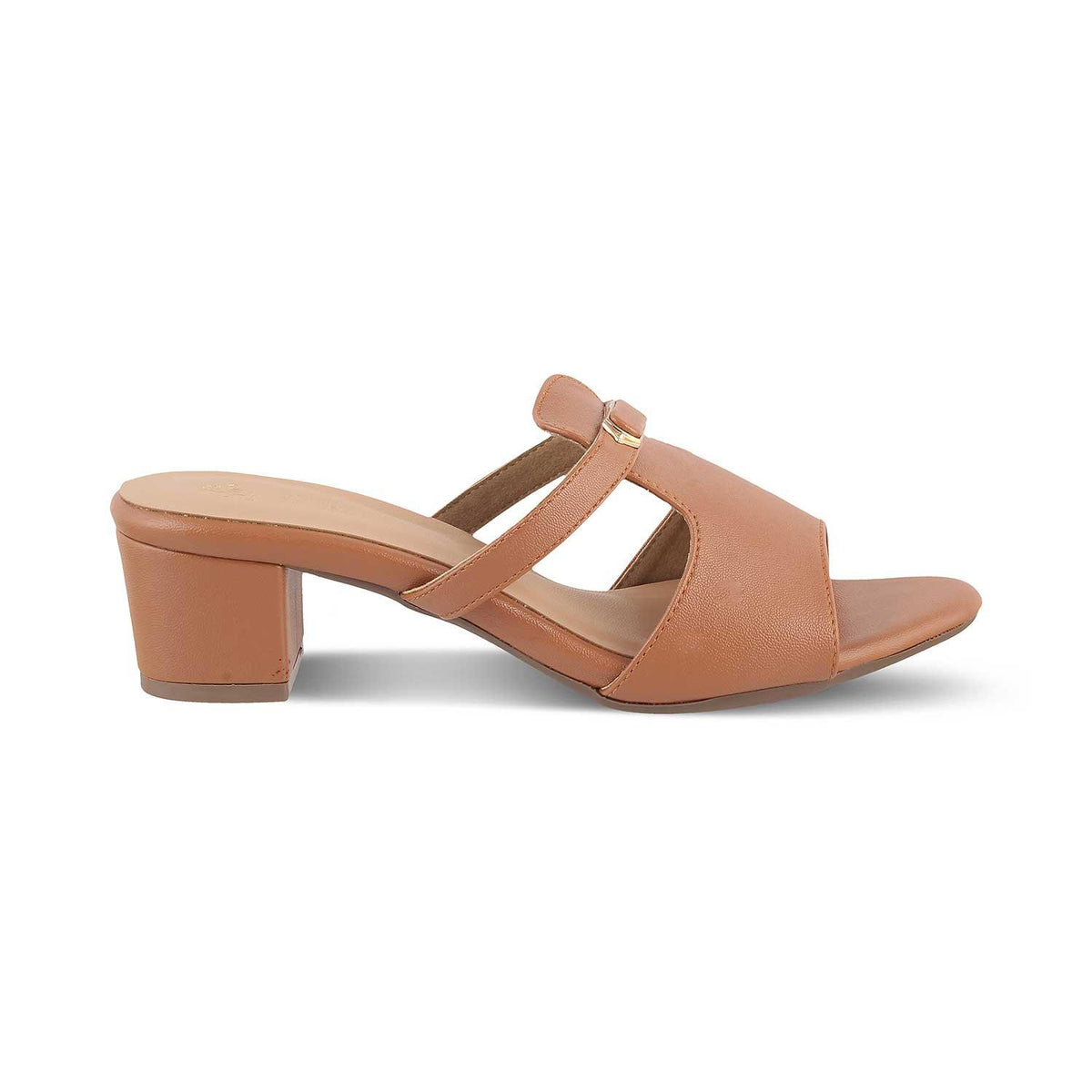 The Miso Tan Women's Dress Block Heel Sandals Tresmode - Tresmode