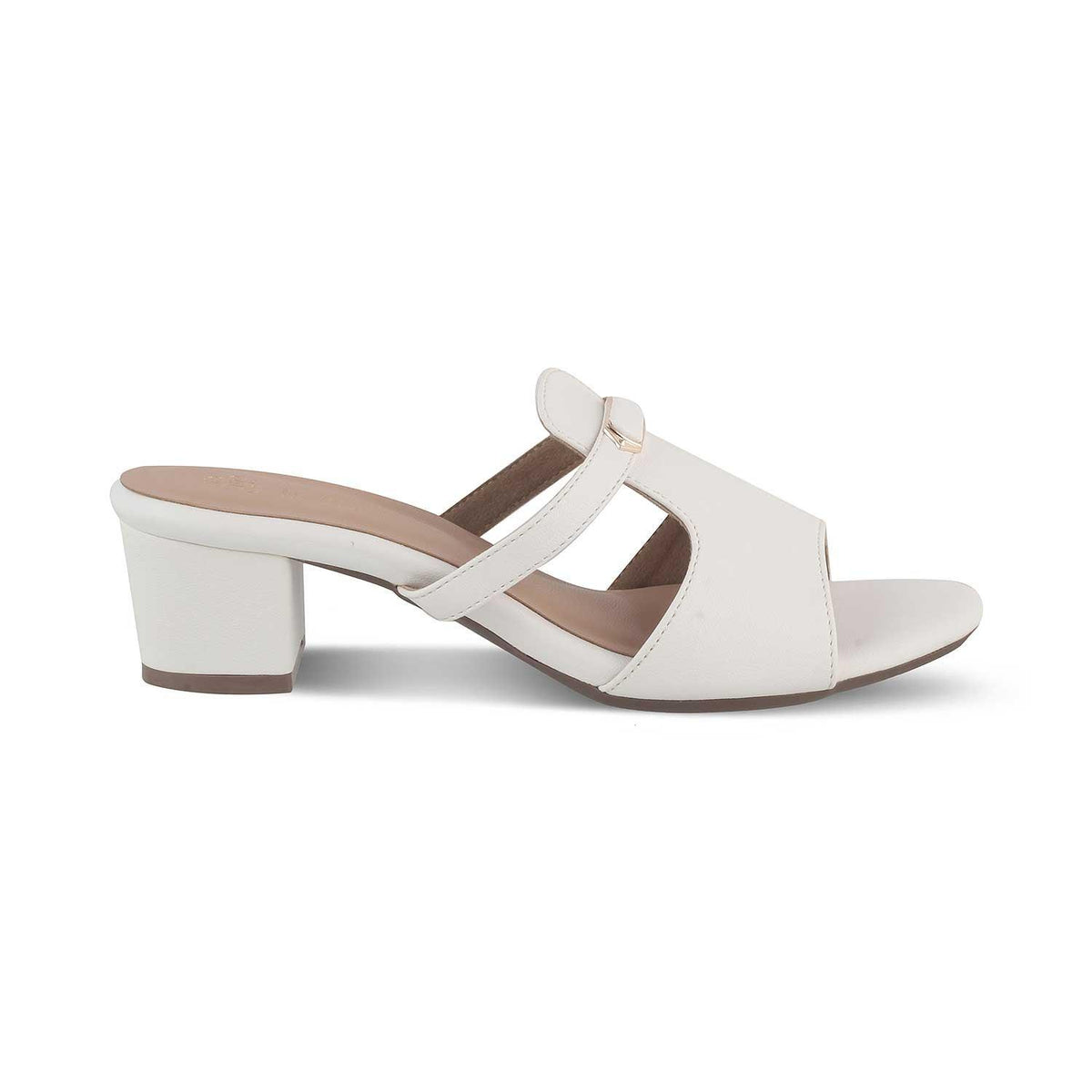 The Miso White Women's Dress Block Heel Sandals Tresmode - Tresmode