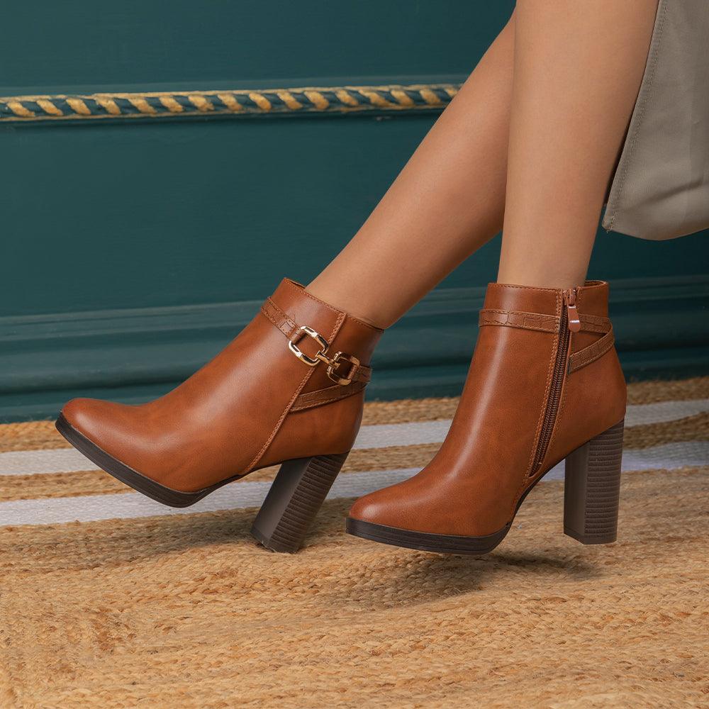 Buy Camel Women's Boots The Paris Camel Tresmode
