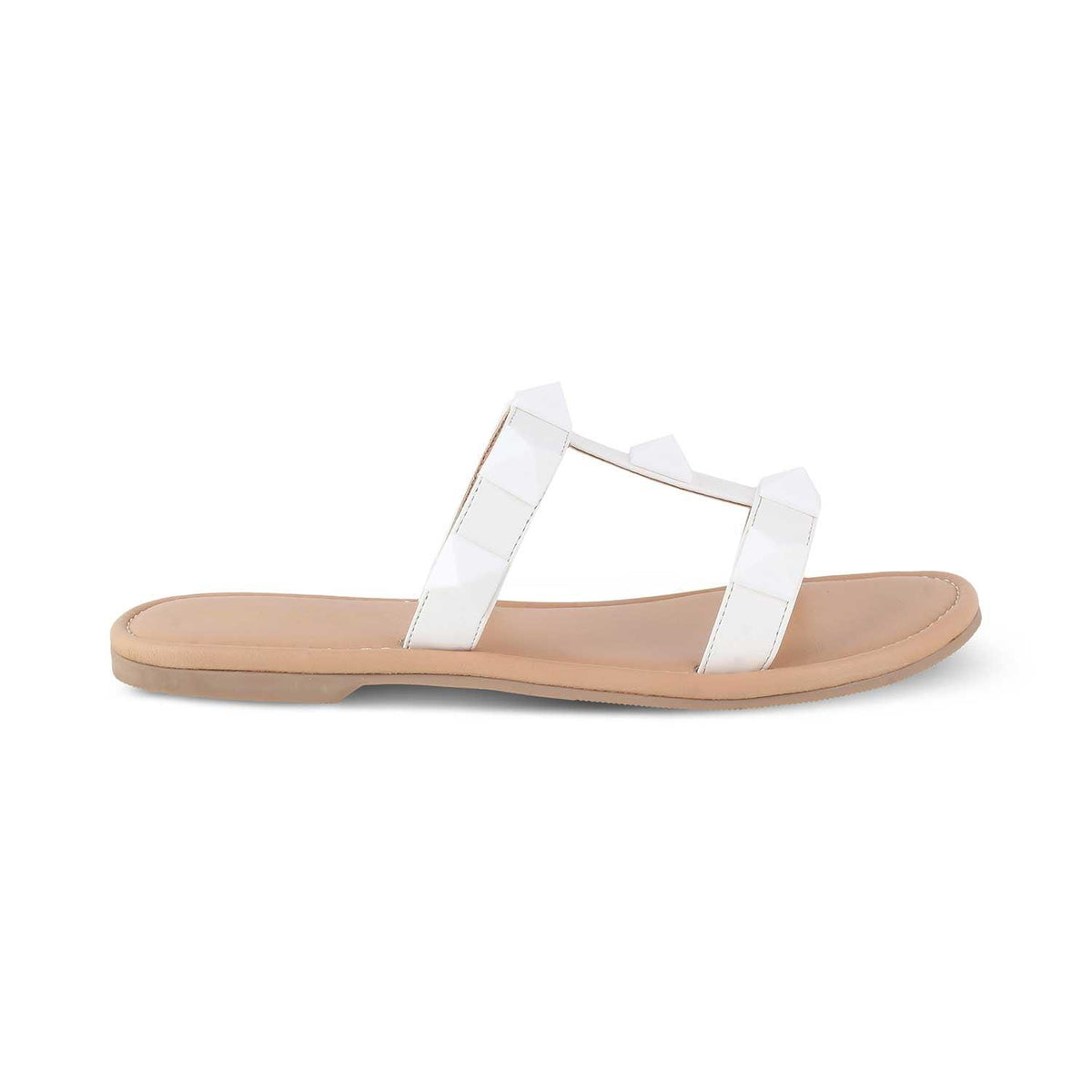 The Rio White Women's Dress Flats Tresmode - Tresmode