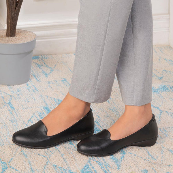 The Yorker Black Women's Dress Ballerinas Tresmode