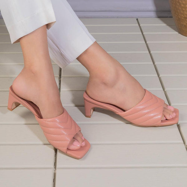 Tresmode Lace Pink Women's Dress Flats