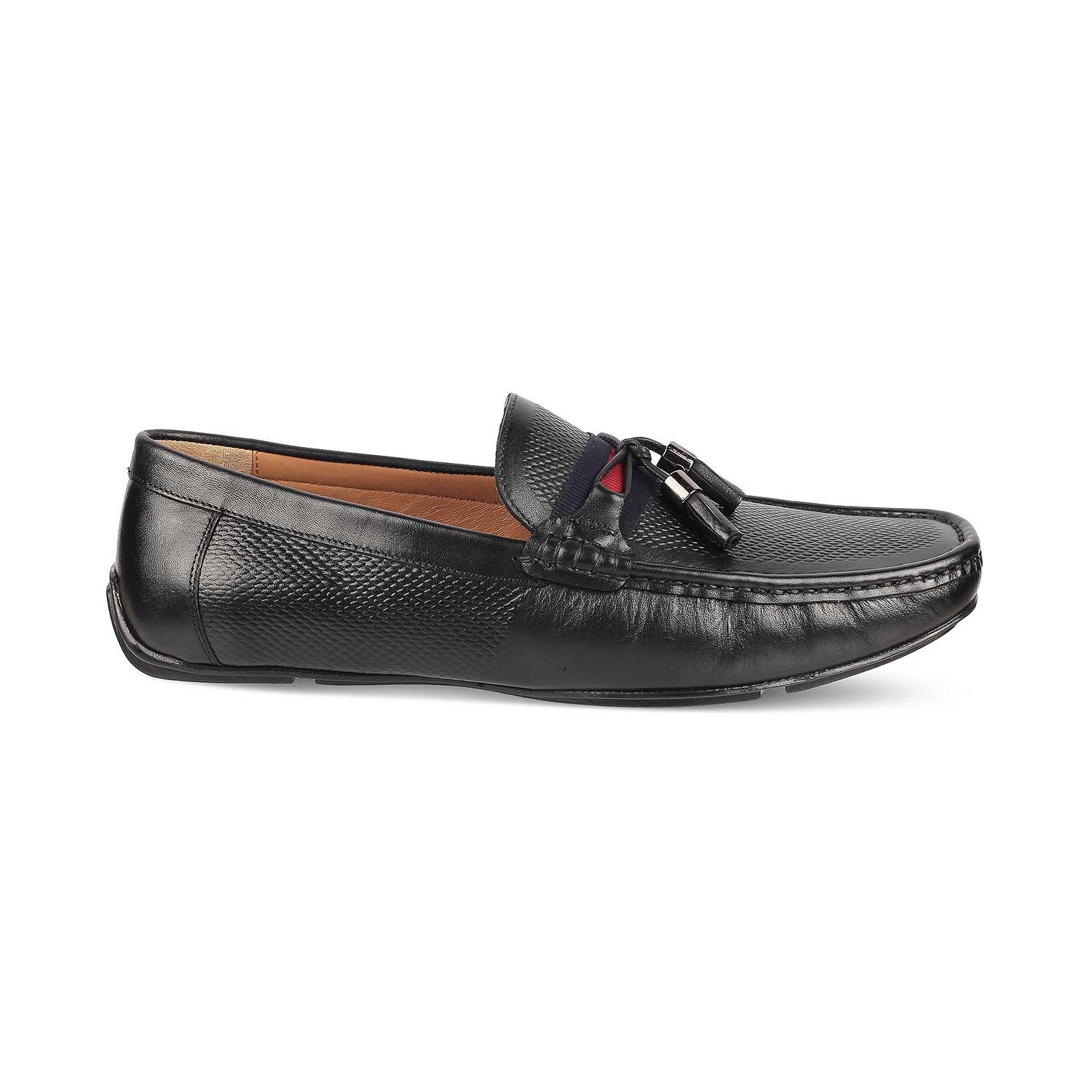 Buy Black Men's Loafers Moccasins The Sotas Black Tresmode