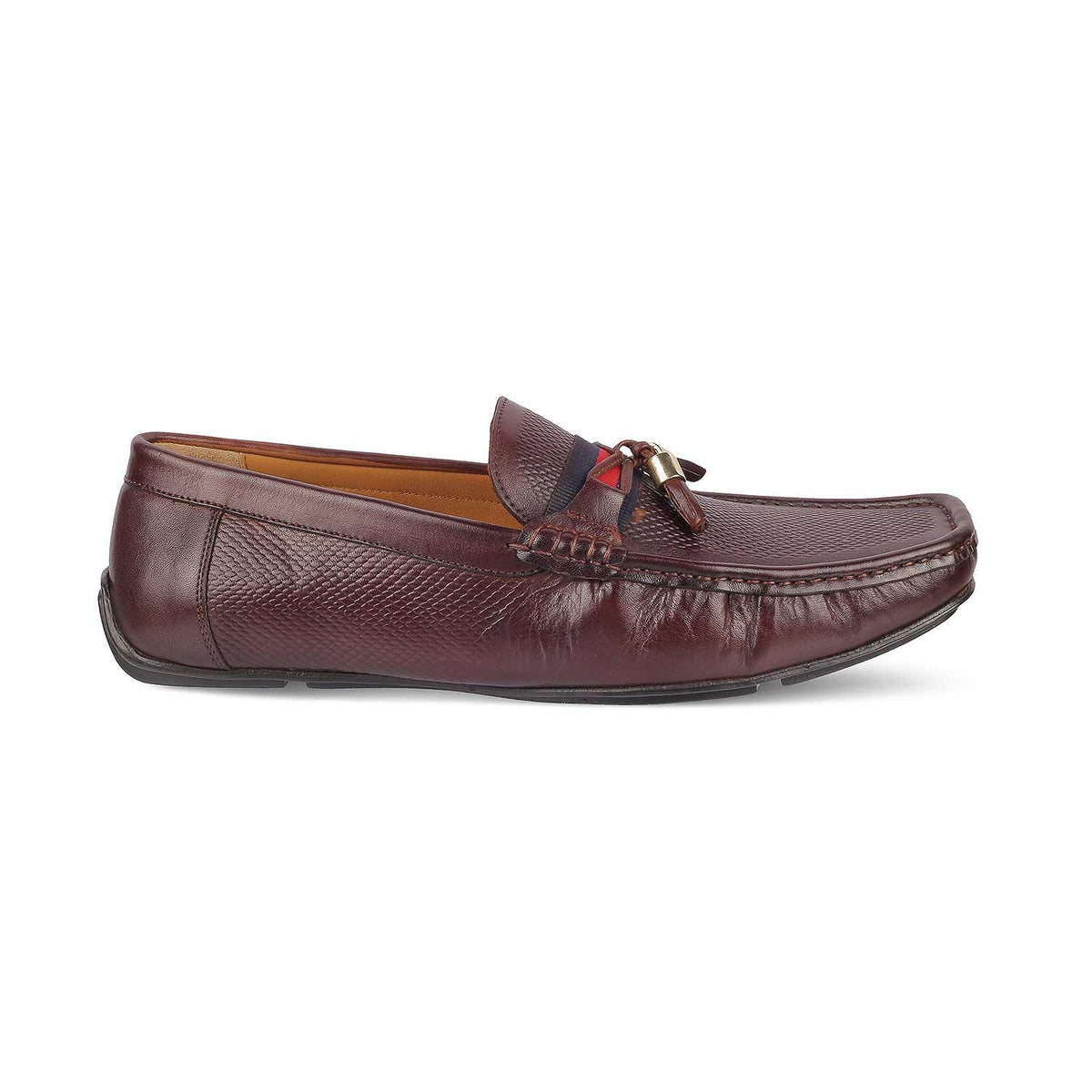 Sotas Brown Men's Leather Driving Loafers Tresmode
