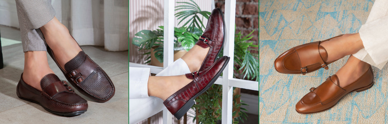 Mens Buckles & Monk Shoes - Tresmode