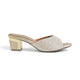 Tresmode Roeso Gold Women's Dress Block Heel Sandals