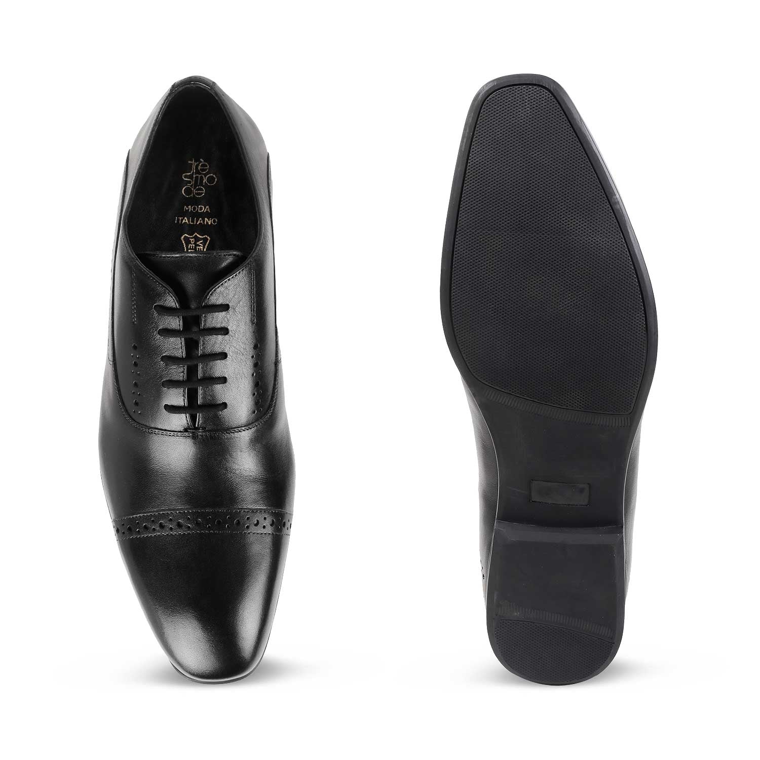 The Togford Black Men's Oxford Lace Ups Tresmode