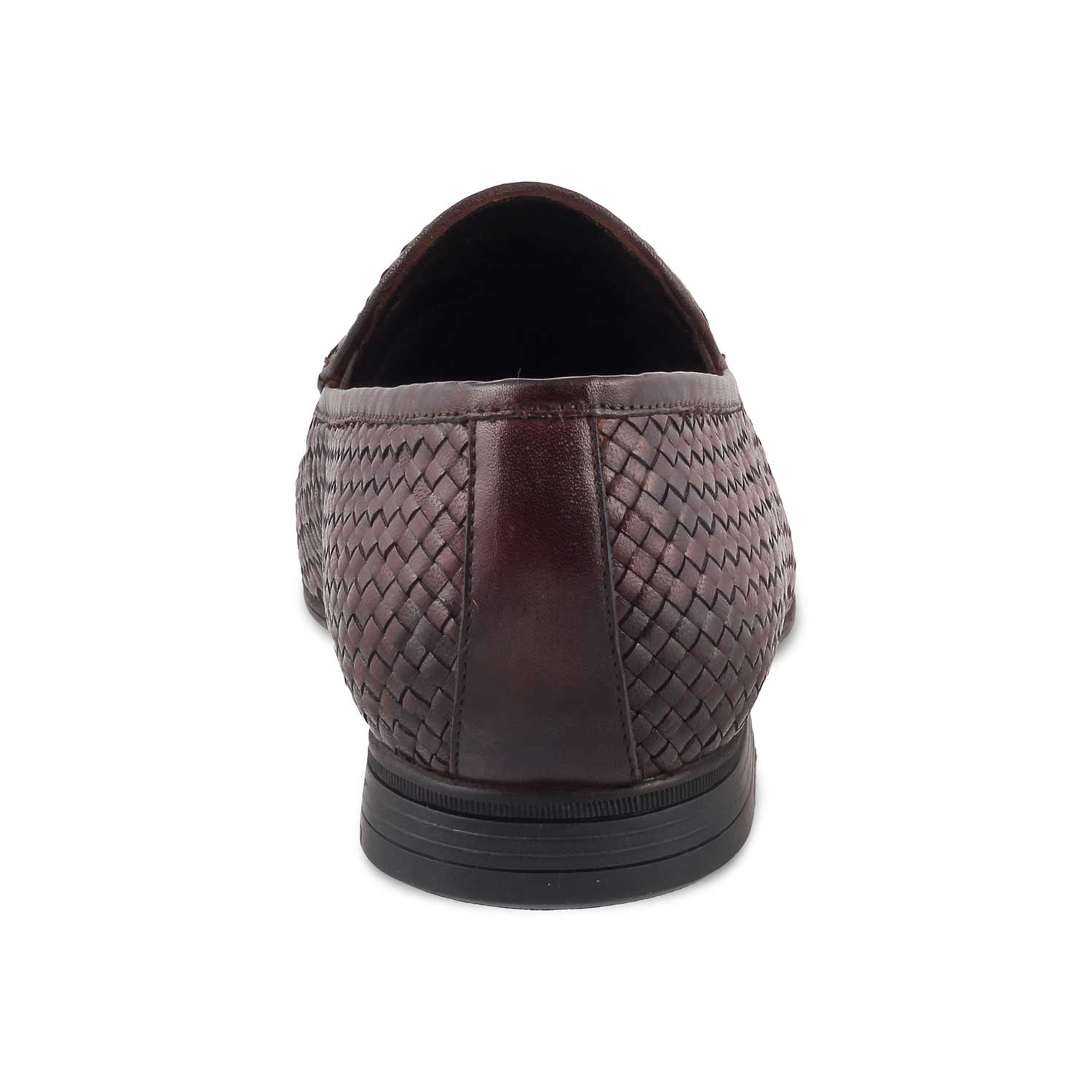 Tresmode-The Soweave Brown Men's Leather Tassel Loafers Tresmode-Tresmode