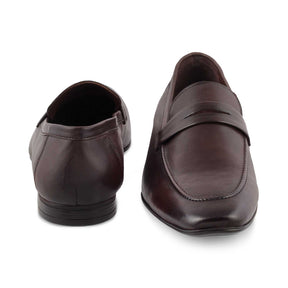 Tresmode-The Gothenburg Brown Men's Leather Loafers Tresmode-Tresmode