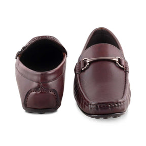 Tresmode-The Cecomf Brown Men's Leather Driving Loafers Tresmode-Tresmode
