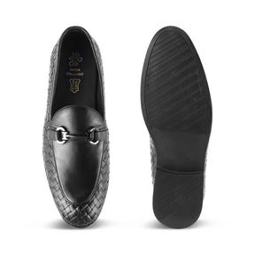The Comme Black Men's Leather Loafers Tresmode