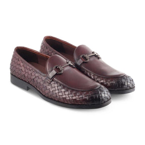 The Comme Brown Men's Leather Loafers Tresmode