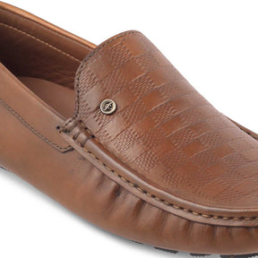 Tresmode-The Kloaf Brown Men's Leather Driving Loafers Tresmode-Tresmode