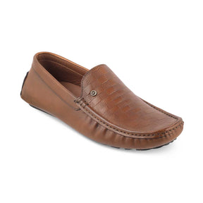 Tresmode-The Kloaf Brown Men's Leather Driving Loafers Tresmode-Tresmode