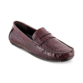 Tresmode-The Avyo Brown Men's Leather Loafers Tresmode-Tresmode