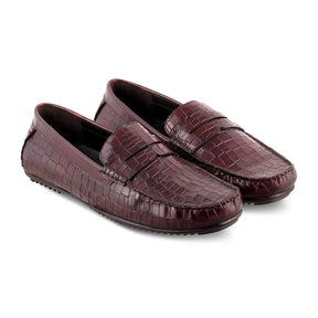Tresmode-The Avyo Brown Men's Leather Loafers Tresmode-Tresmode