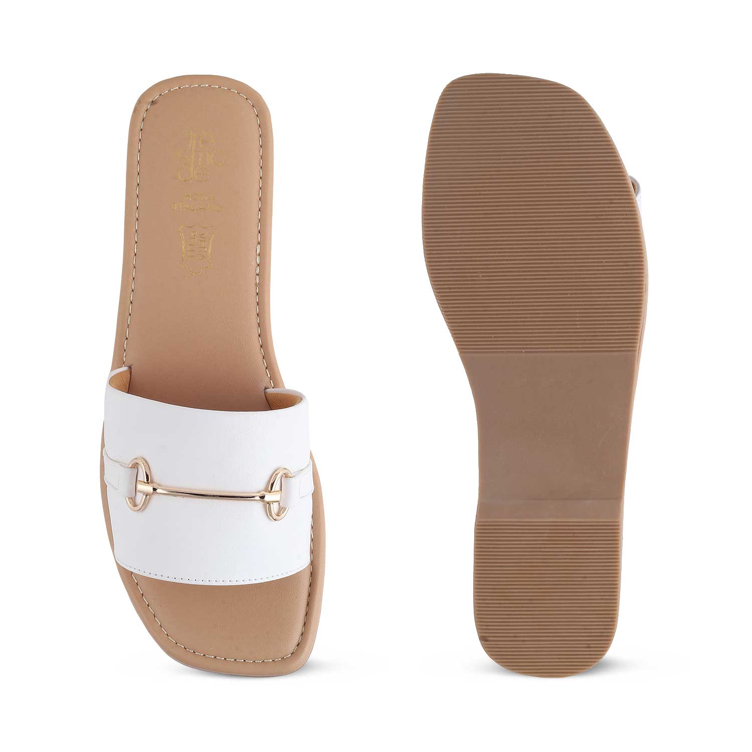 The Cafi White Women's Casual Flats Tresmode