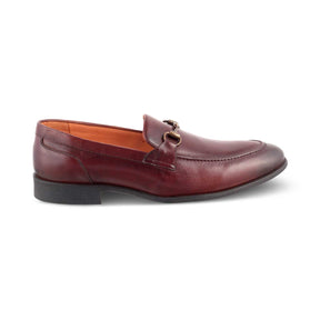 Tresmode-The Pierre Brown Men's Leather Horse-Bit Loafers Tresmode-Tresmode