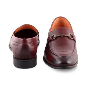 Tresmode-The Pierre Brown Men's Leather Horse-Bit Loafers Tresmode-Tresmode