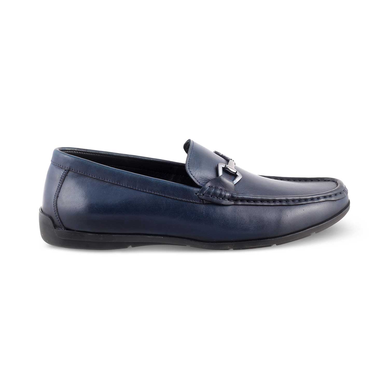 Tresmode-The Rhodes Blue Men's Leather Driving Loafers Tresmode-Tresmode