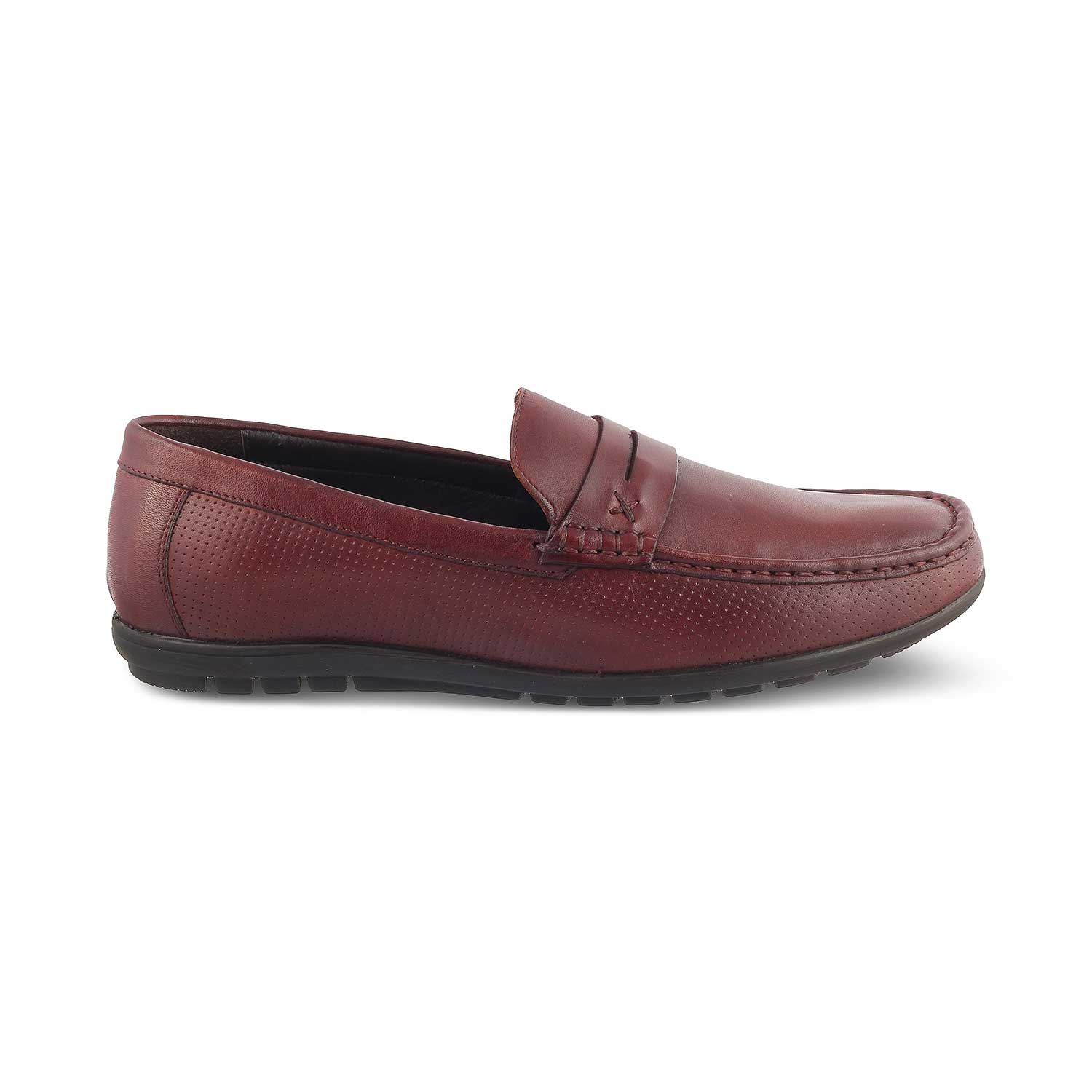 Tresmode-The Yolof Brown Men's Leather Loafers Tresmode-Tresmode