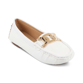 Tresmode-The Yon-New White Women's Dress Loafers Tresmode-Tresmode