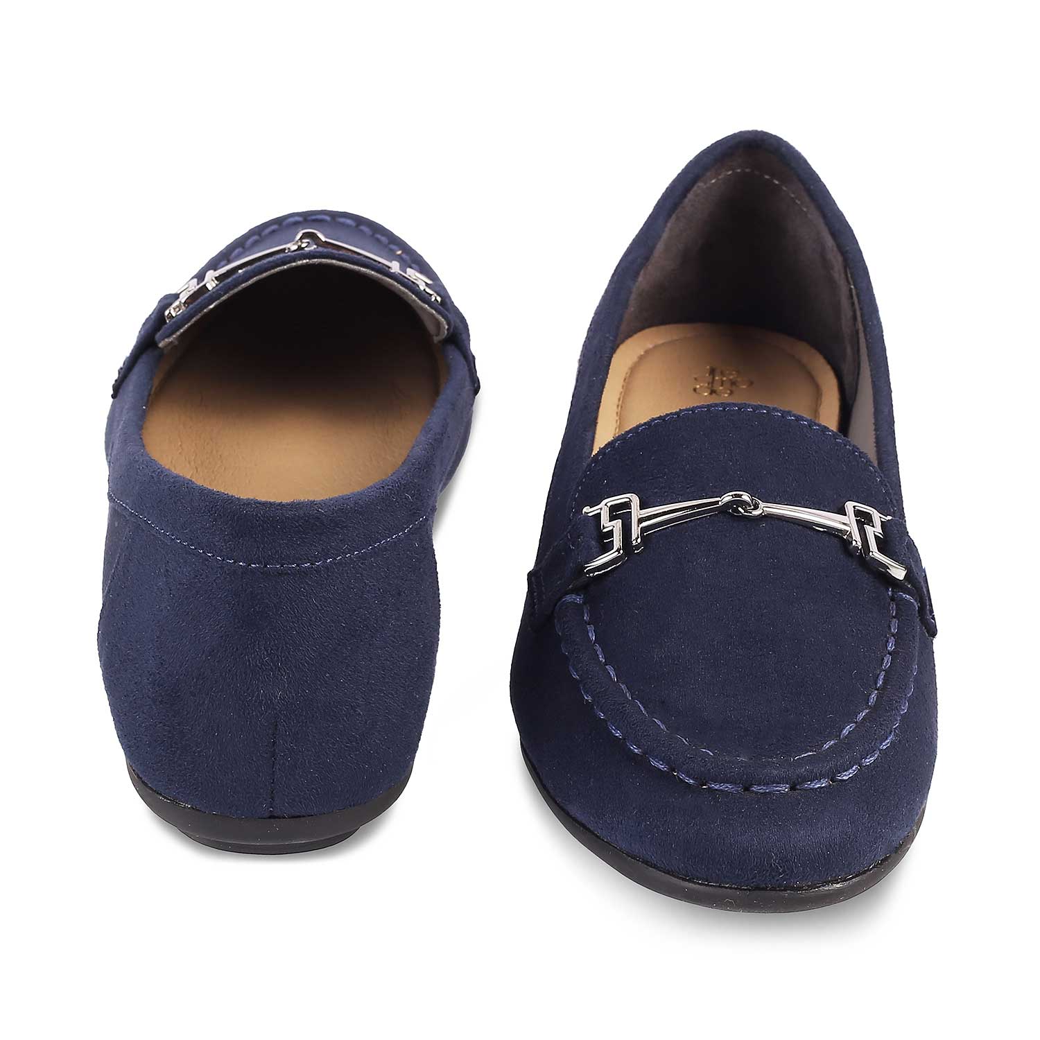 The Angelus Blue Women's Dress Loafers Tresmode