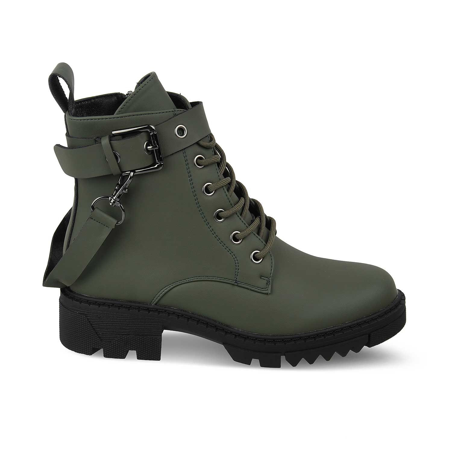 The Brace Green Women's Boots Tresmode