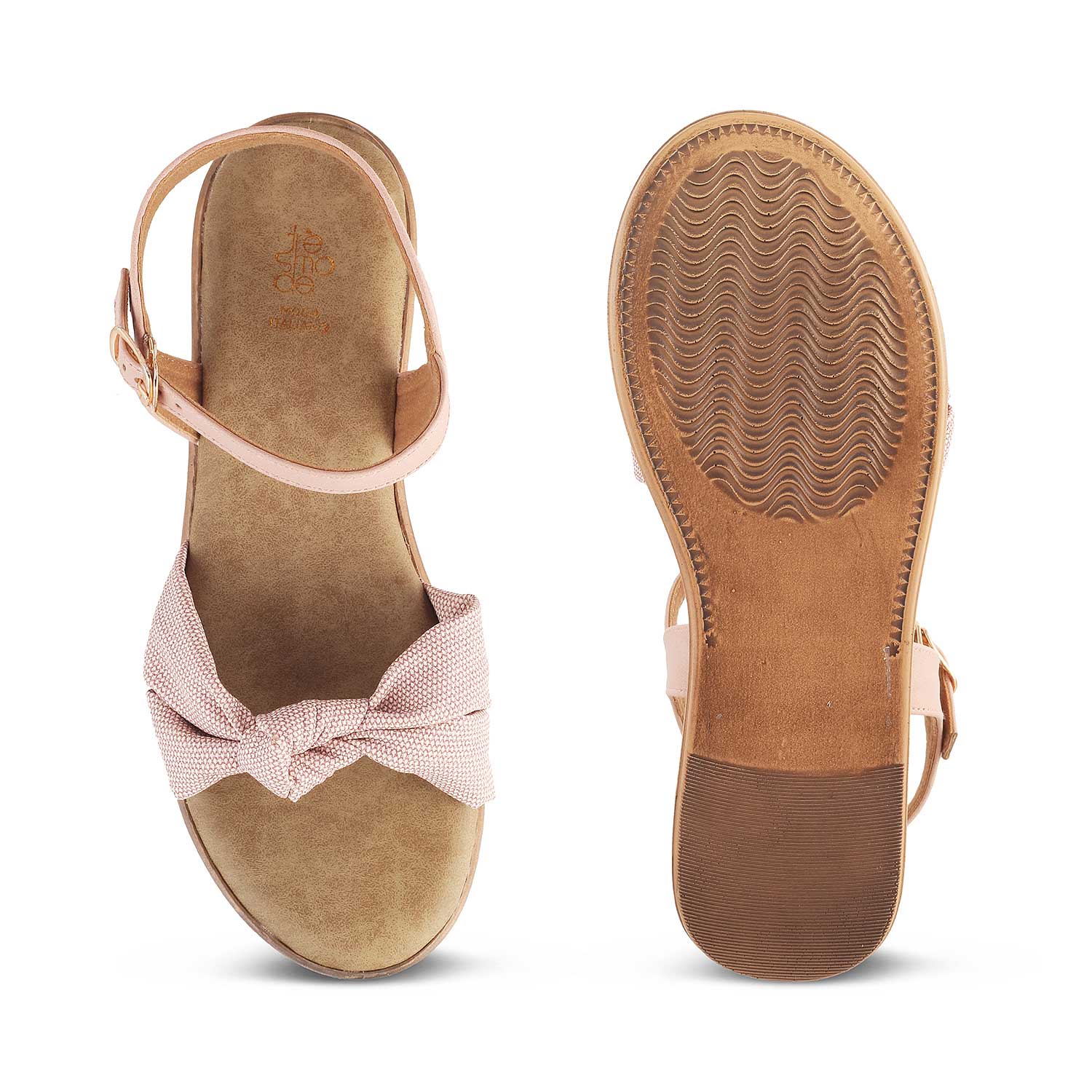 Tresmode-The Brera Pink Women's Platform Wedge Sandals Tresmode-Tresmode