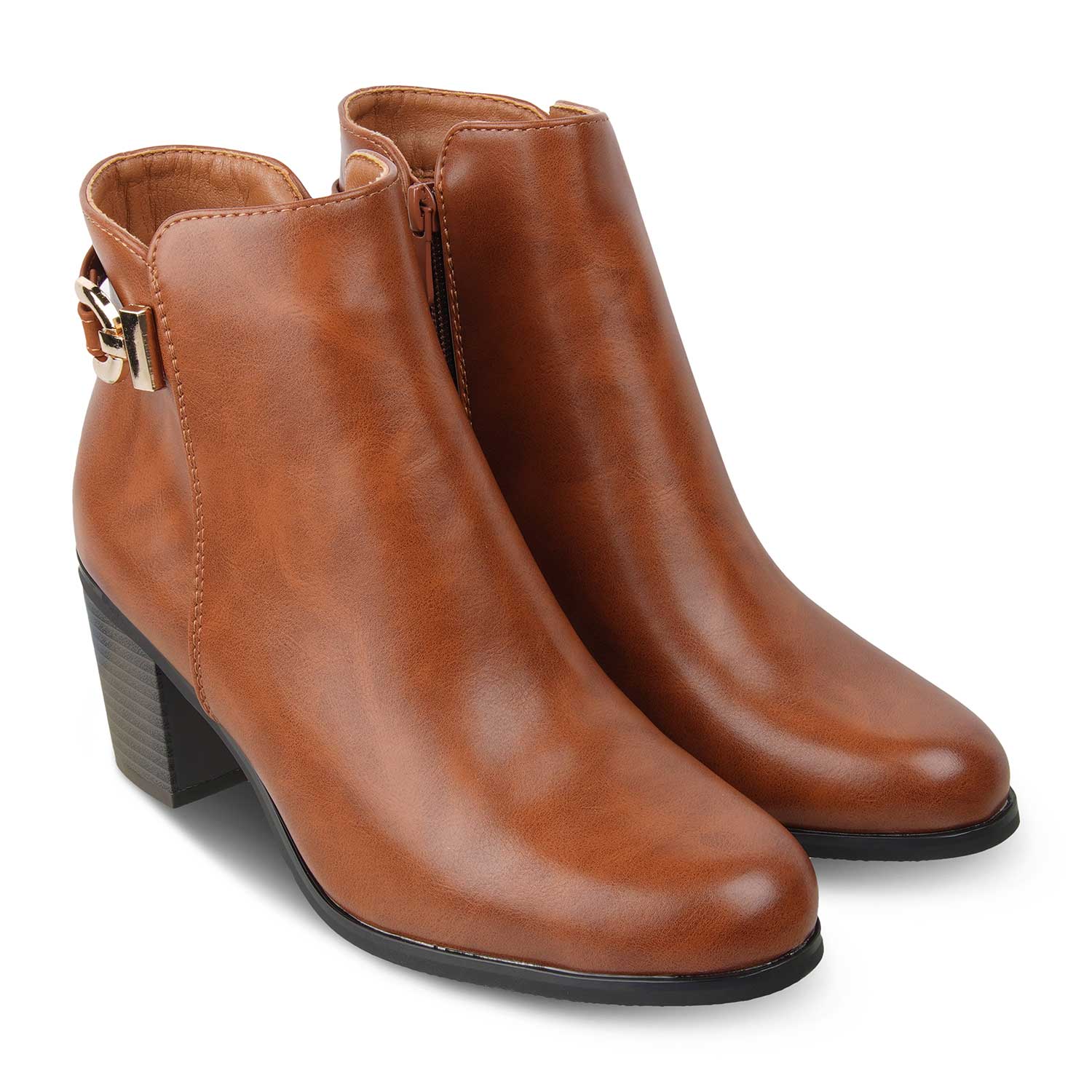 The Bronzo Camel Women's Ankle-length Boots Tresmode
