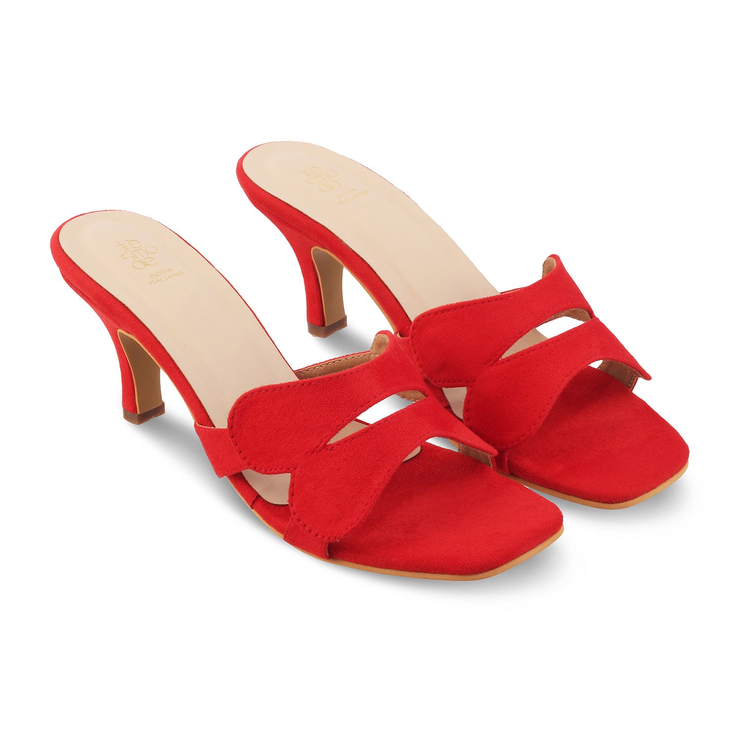 Tresmode-The Dance Red Women's Dress Heel Sandals Tresmode-Tresmode