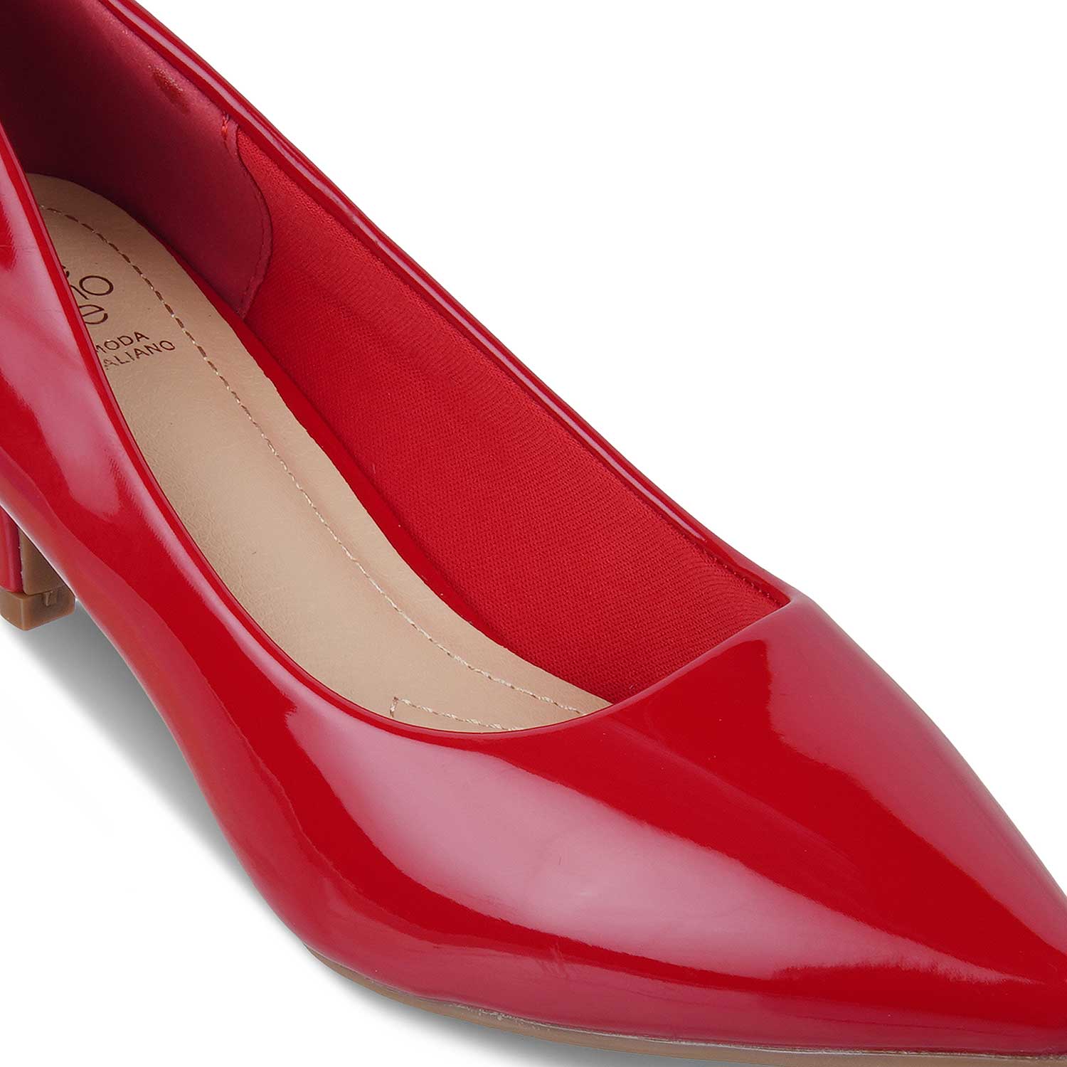 The Jerse Red Women's Dress Pumps Tresmode