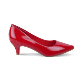 The Jerse Red Women's Dress Pumps Tresmode