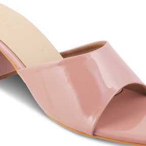 Tresmode-The Laguna Pink Women's Dress Block Heel Sandals Tresmode-Tresmode