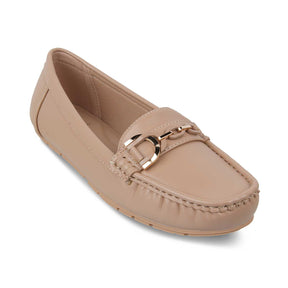 The Miko Beige Women's Dress Loafers Tresmode