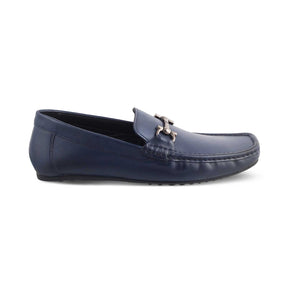 Tresmode-The Milane Blue Men's Leather Loafers Tresmode-Tresmode