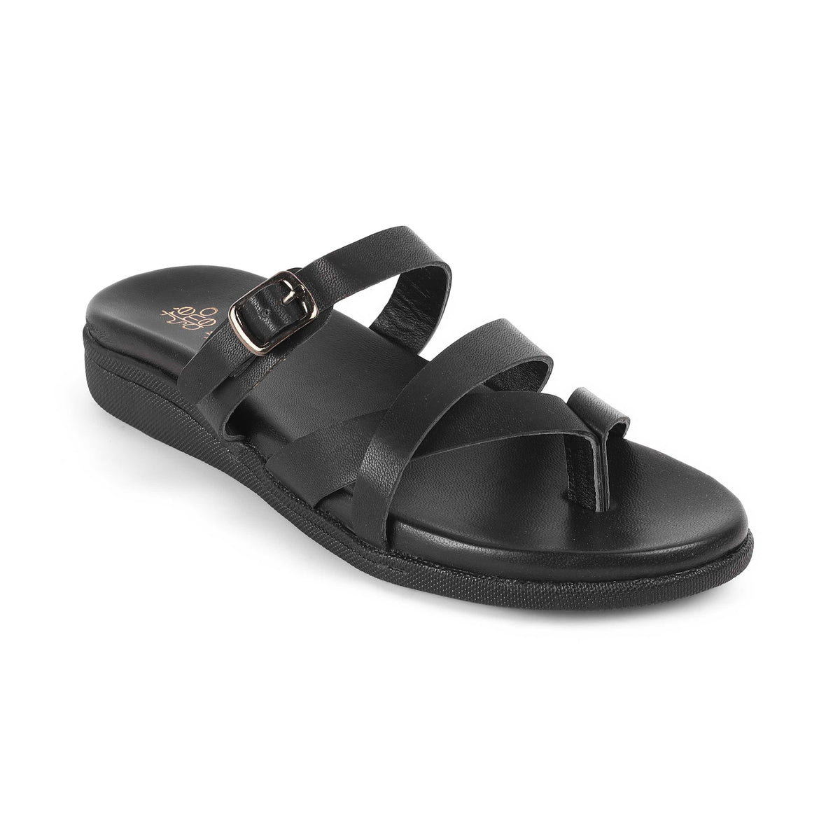 Mos Black Women's Vegan-Friendly Flats Tresmode
