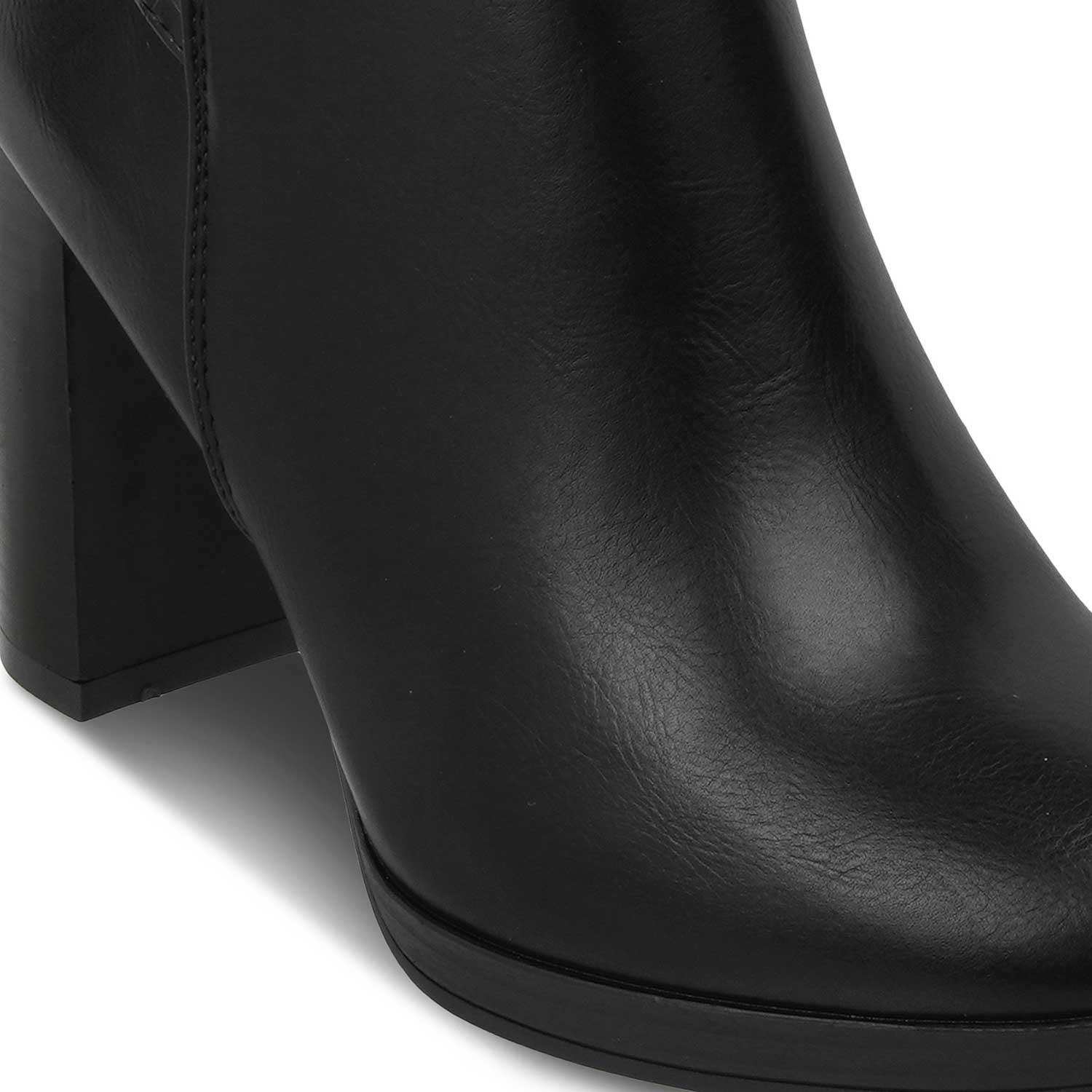 The Paris Black Women's Ankle-length Boots Tresmode