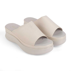 Sanned White Women's Versatile Wedges Tresmode