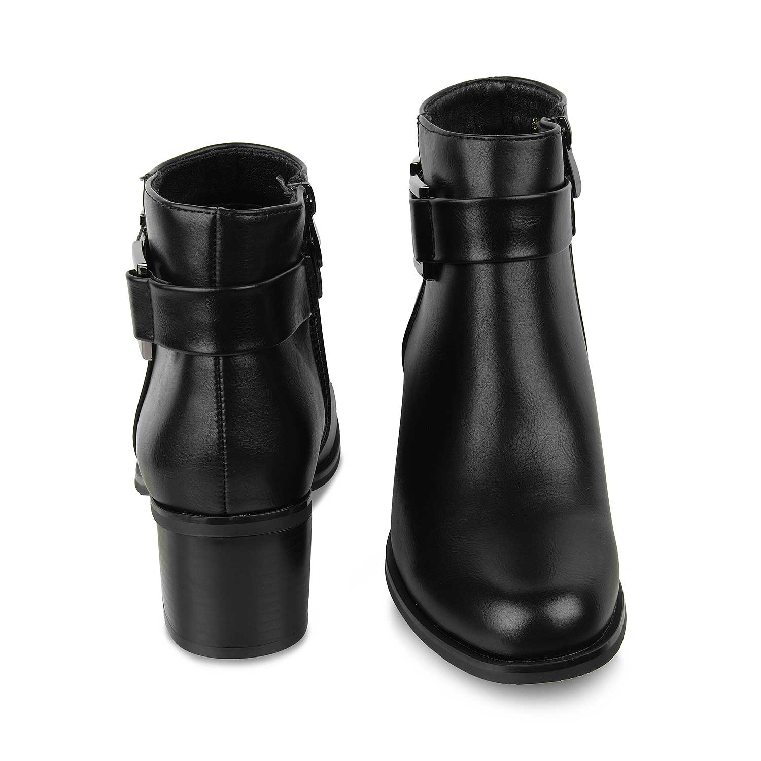 The Seine Black Women's Ankle-length Boots Tresmode
