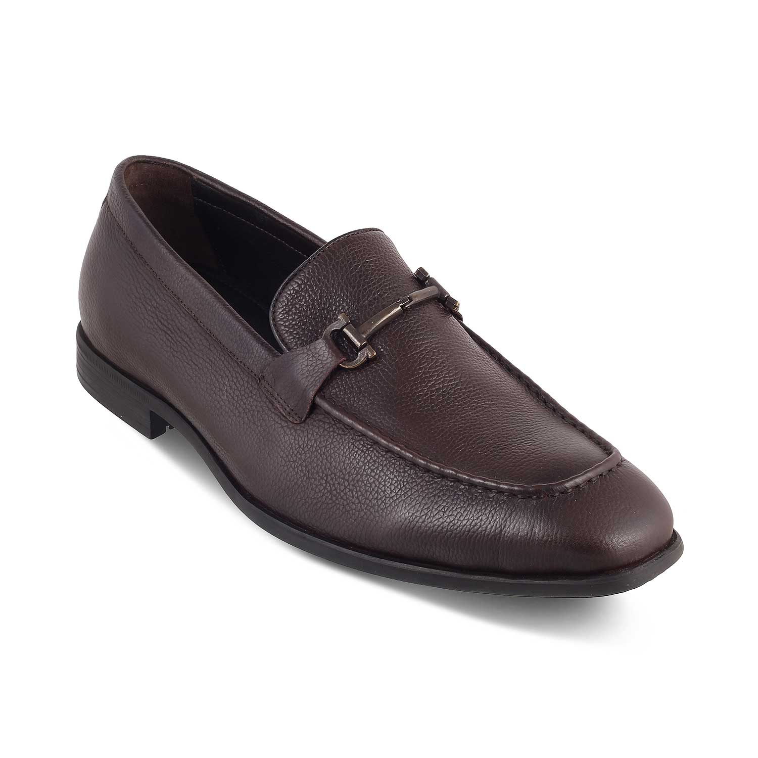 The Tumac Brown Men's Leather Loafers Tresmode