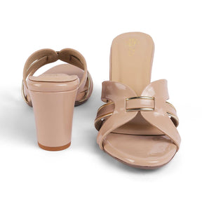 Women's Almond Toe-shape Block Heel Sandals Tresmode