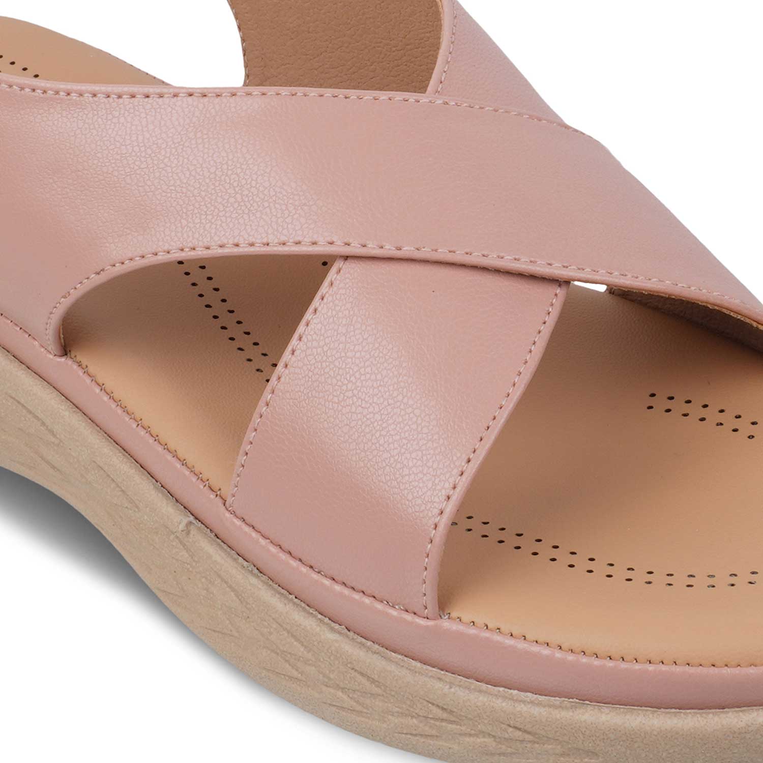 The Havit Pink Women's Casual Wedge Sandals Tresmode