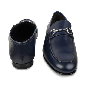 The Malco Blue Men's Handcrafted Leather Loafers Tresmode