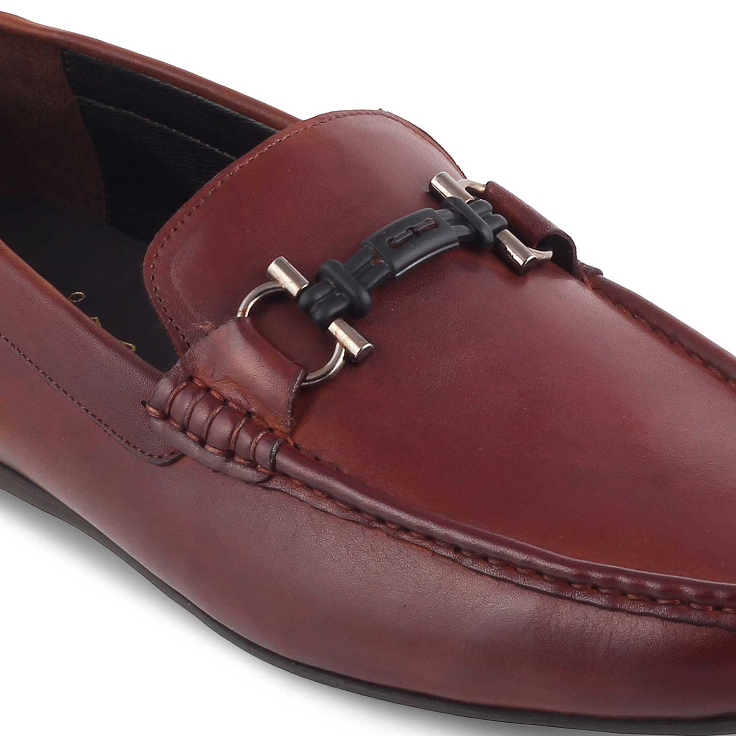 The Proter Tan Men's Leather Loafers Tresmode