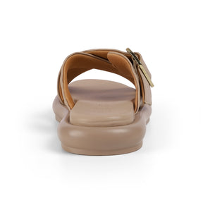 Tresmode Gogoro Beige Women's Casual Flats