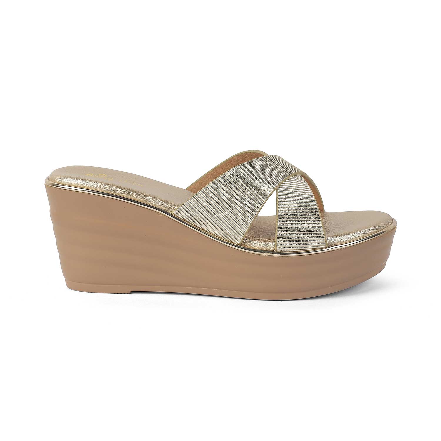 Buy Gold Women's Wedges The Kuget Gold Tresmode