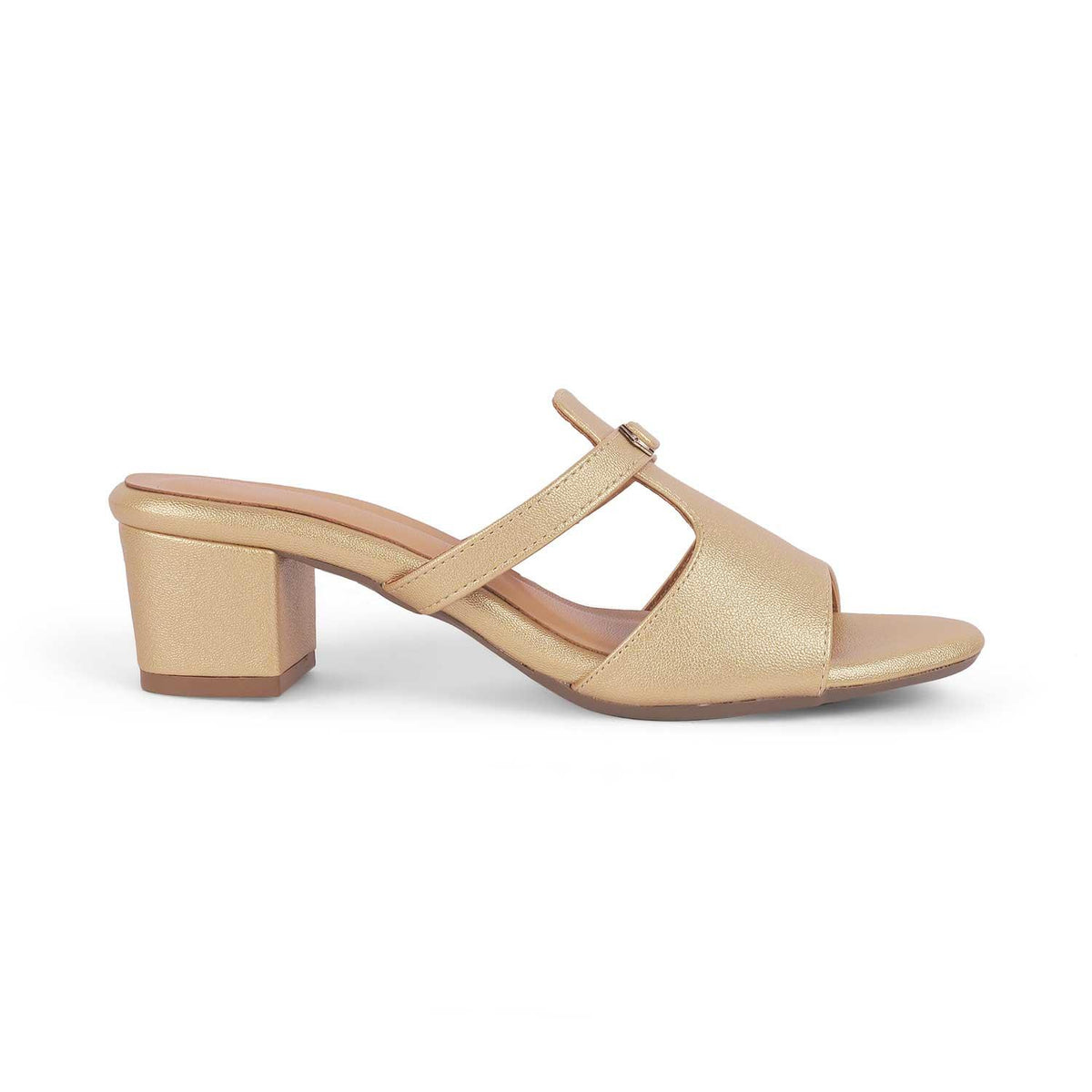 Marsh Gold Women's Block Heel Sandals Tresmode