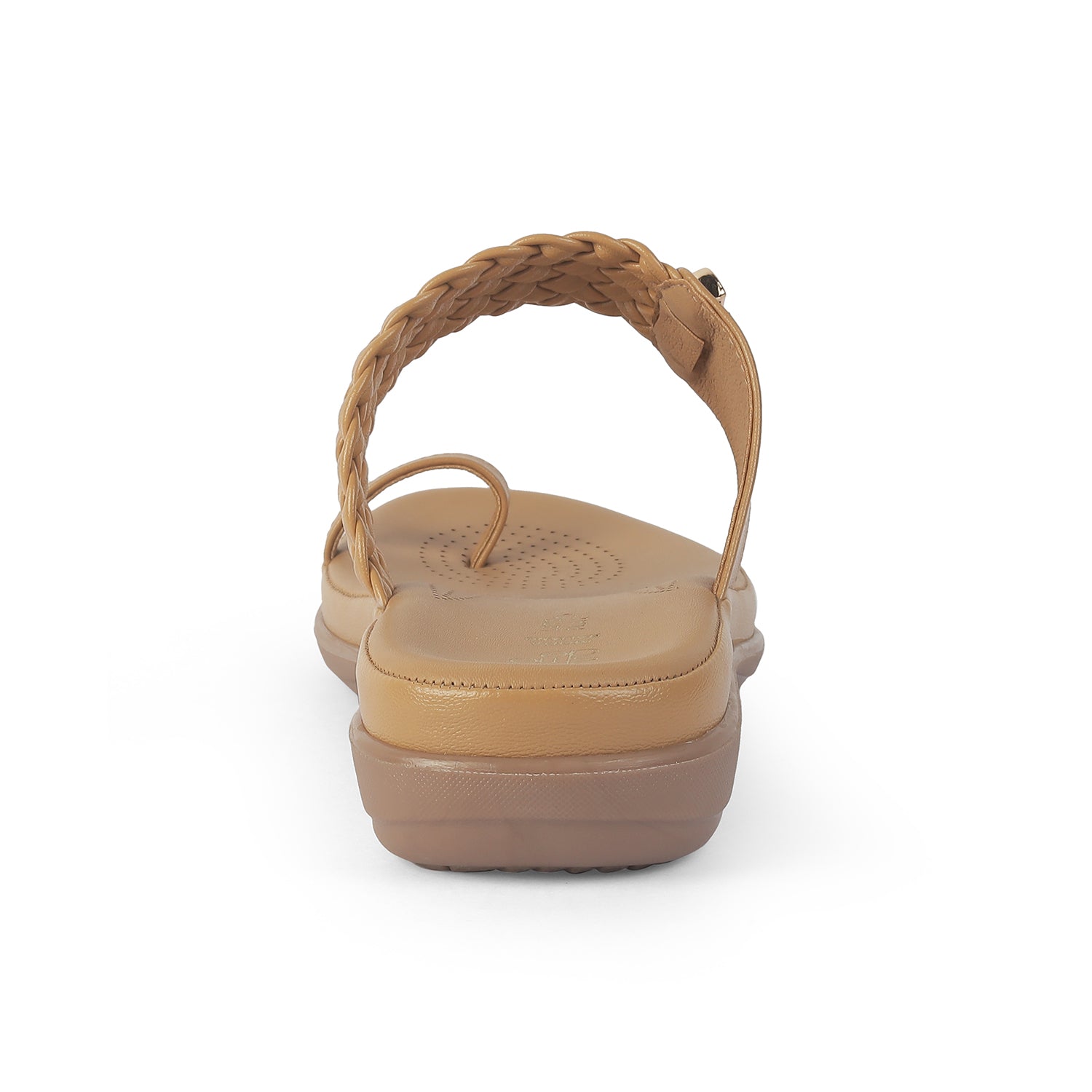Tresmode Auma Beige Women's Casual Platform Flats