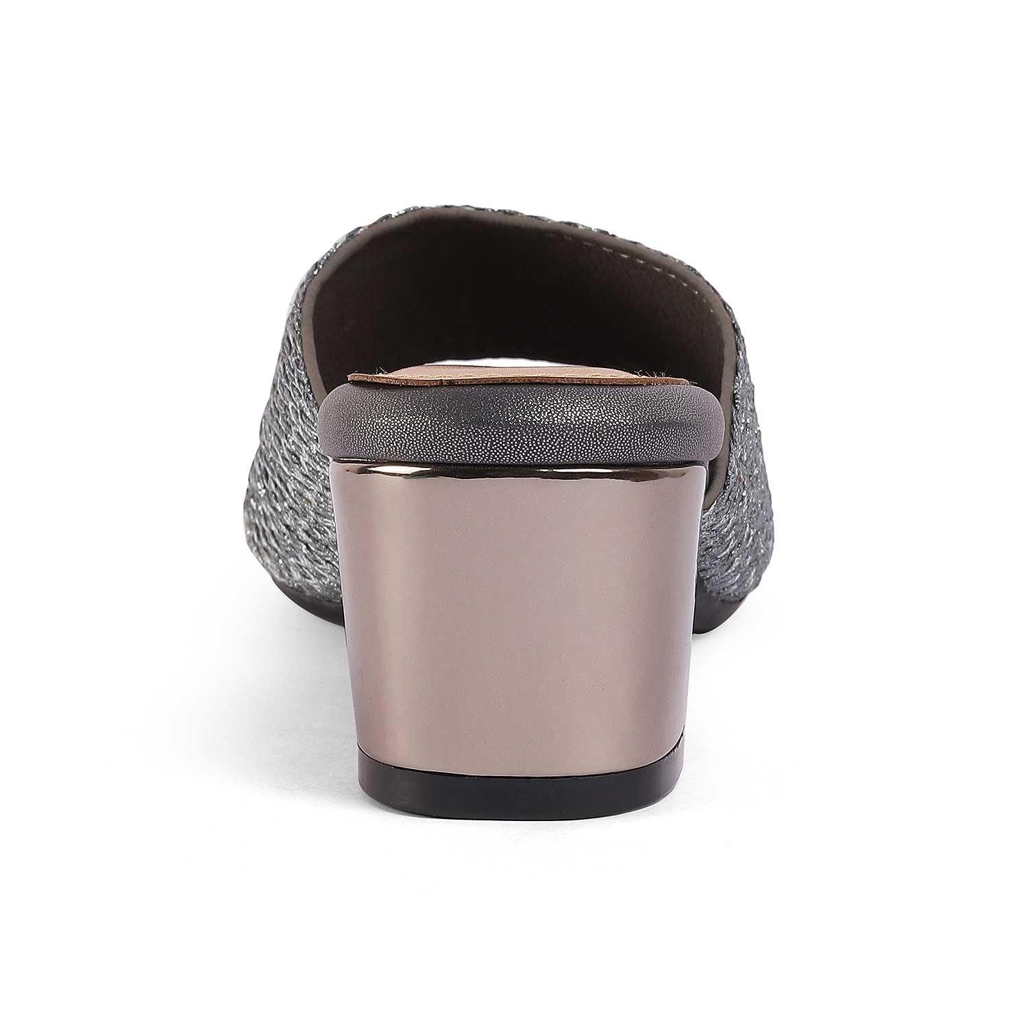 Buy Pewter Women's Sandals The Shimmer Pewter Tresmode